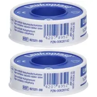 Leukoplast wasserfest 1,25 cmx5 m 2x 2x1 St Pflaster