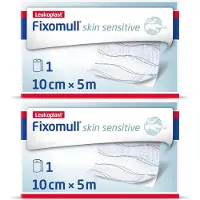 Leukoplast Fixomull Skin Sensitive 10 cmx5 m 2x 2x1 St Pflaster