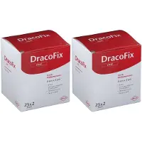 Dräco Dracofix Peel Kompressen 5x5 cm steril 8fach 2x 2x25x2 St