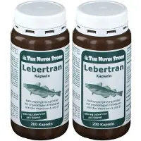 The Nutri Store Lebertran 500 mg Kapseln 2x 2x200 St