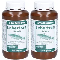 Hirundo Products Lebertran 1000 mg Kapseln 2x 2x180 St