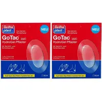 Gothaplast Gotac HYDROGELP10x7CM Ster x2 2x1 St Pflaster