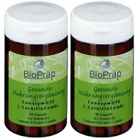 BioPräp Coenzym Q10 L-Carnitin Combi 30 mg+180 mg Kapseln 2x 2x90 St