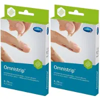 Omnistrip Wundnahtstreifen 6x76 mm 2x 2x2 St Pflaster