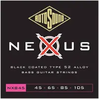 Rotosound NEXUS NXB45 schwarz beschichtete E-Basssaiten 45-105