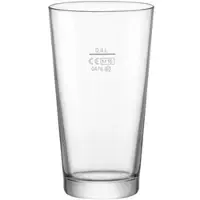 Bormioli Rocco 6x Pint Glas mit Eichstrich bei 0,4 Liter Bierglas