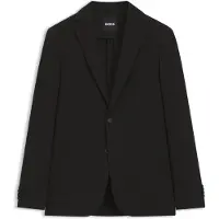 BOSS Slim-Fit Jacke aus elastischem Baumwoll-Seersucker Grösse 58