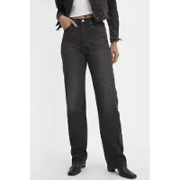 Levi's Ribcage Full Length Static Noise Overloa Größe: W24L30 | Straight Jeans Outlet | Damen