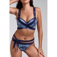 Marlies Dekkers Cache Coeur Paisley Print Push Up Bikini Top Größe: 70E | Bikinis Outlet | Damen