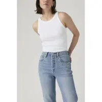 Levi's 501 Crop Spark My Spurs Größe: W27L28 | Straight Jeans Outlet | Damen
