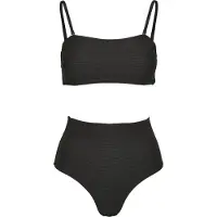 Urban Classics Triangel-Bikini "Damen Ladies High Waist Bandeau Bikini"
