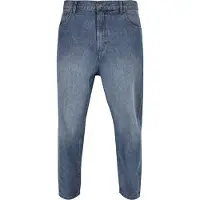 Urban Classics Cropped Tapered Jeans Blau 30 Mann Blau 30