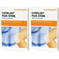 Smith&Nephew Cutiplast Plus steril 7,8x15 cm Verband 2x 2x5 St