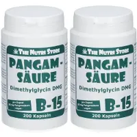 The Nutri Store Pangamsäure B15 50 mg vegetarische Kapseln 2x 2x200 St
