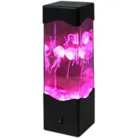 SATISFIRE Jellyfish Lampe Aquarium 3 schwimmende Quallen Farbwechsel USB Batterie RGB bunt | Gr.: onesize