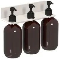 Laufen ASSIST Ablage H383AS12680001 257x101 mm, 3 Seifenspender weiß matt