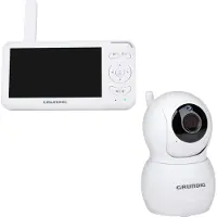Grundig Video Babyphone mit Kamera – Babyfon mit 5 Zoll Farbbildschirm – Baby Mo
