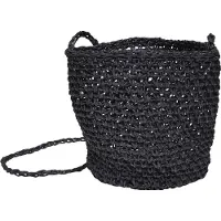 Urban Classics TB6491 | Mini Nature Bast Crossbody Bag One Size - Farbe: Black - Größe: One Size