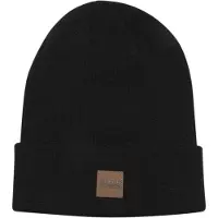 Urban Classics Beanie "Unisex Synthetic Leatherpatch Long Beanie" 1 Stk.
