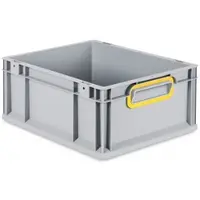 Proregal Eurobox Nextgen Color HxBxT 17 x 30 x 40 cm 16 Liter Griffe Gelb Geschlossen Glatter Boden Eurobehälter Transportbox