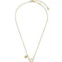 Coach Halskette 37571532 Goldfarben