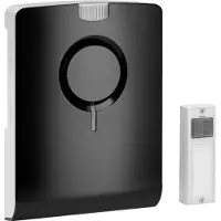 Grothe Echo M schwarz Funkgong Set Echo schwarz