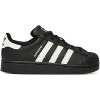 Adidas Superstar II Core Black Cloud White (PS) - EU 31.5