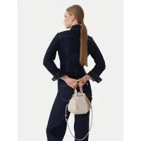 GUESS Handtasche Anise Mini HWPD99 16770 Écru