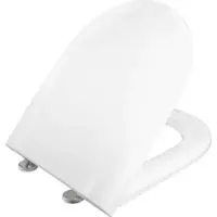 Cornat WC-Sitz, BxHxL: 38 x 0,5 x 47 cm, Duroplast - weiss