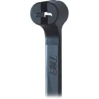 ABB Kabelbinder med ståltunge sort 4,8X293 mm Halogenfri - (100 stk.)
