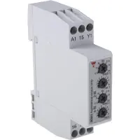 Carlo gavazzi Tidsrelæ Taktgivere 24VDC & 24-240VAC 01s-100t Byggebredde: 175 mm