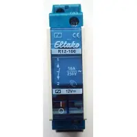 Eltako Schaltrelais, 12V DC, 1 Schließer, 16A/250 V AC, 1 Stk.