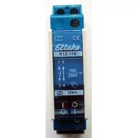 Eltako Schaltrelais, 12V DC, 1 Schließer, 1 Öffner, 16A/250V AC, 1 Stk.