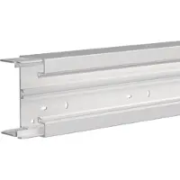 Hager BRH6513019016, Gerade Kabelrinne, 2 m, Acrylnitril-Butadien-Styrol (ABS), Weiß