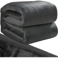 Ruhhy Decke 1,6x2m - grau 22695