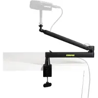 Gator Shure Low-Profile-Desktop-Mikrofonständer mit Ausleger