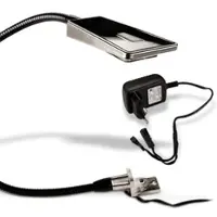 Sotech SO-TECH LED Bettleuchte Luminoso Schwarz inkl. Netzteil Flexleuchte Leseleuchte Schwanenhalsleuchte