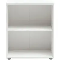 Proregal Aktenregal Tiger Small HxBxT 77 x 65 x 34 cm 2 Fächern Weiß