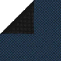 Syfax Treibende Pool-Solarplane PE 800x500 cm Schwarz und Blau