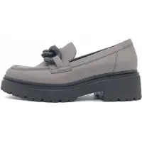 Gabor Damen Halbschuhe in Grau, Größe 3.5