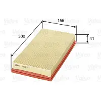 Valeo Luftfilter 585113 für Seat VW Skoda Toledo II Ibiza III Cordoba Fabia I