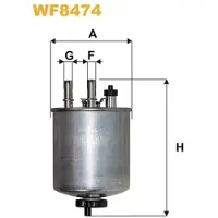 WIX FILTERS Kraftstofffilter WF8474