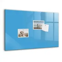 Tulup MAGNETTAFEL 60x40 Blau schwarzer Marker