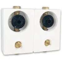 Wasser-Geräte Montageblock Messing für Unterputzinstallation - als mono und duoblock verwendbar