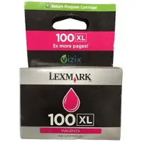Lexmark 100XL 14N1070E MAGENTA TINTE - 600 SEITEN FÜR GENESIS S815