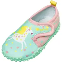 Playshoes Kinder Aquaschuh "Aqua-Schuhe Einhorn" in Grün | Gr.: onesize