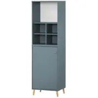 Proregal Möbelpartner Büromöbel Set Jaguar | Aktenregal, Aktenschrank & Regalkreuz | Breite 51cm | Blau von