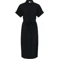 Vila Hula Shirt Kurzarm Midi-kleid