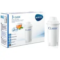 Brita Classic Wasserfilter 3er-Pack mit 4-stufiger Filtration, reduziert Blei und Kupfer