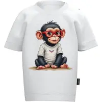 Trigema T-Shirt "T-Shirt mit süßem "Baby Affe Junge" Print" 1